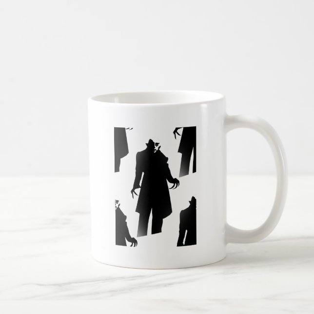 Halloween Nosferatu Kaffeetasse (Rechts)