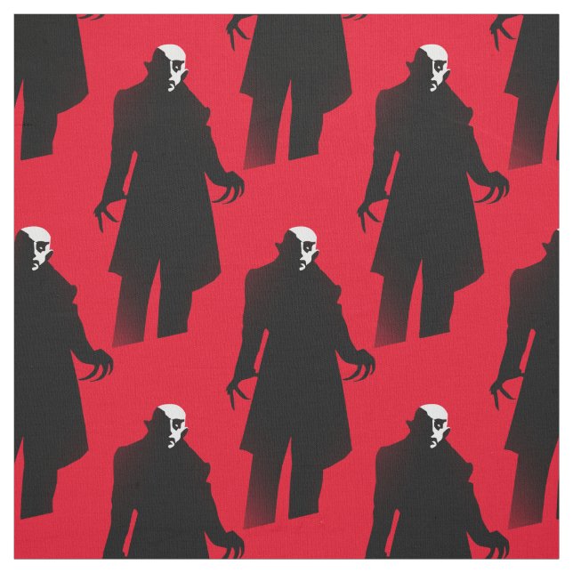 Halloween Nosferatu Stoff (Muster)