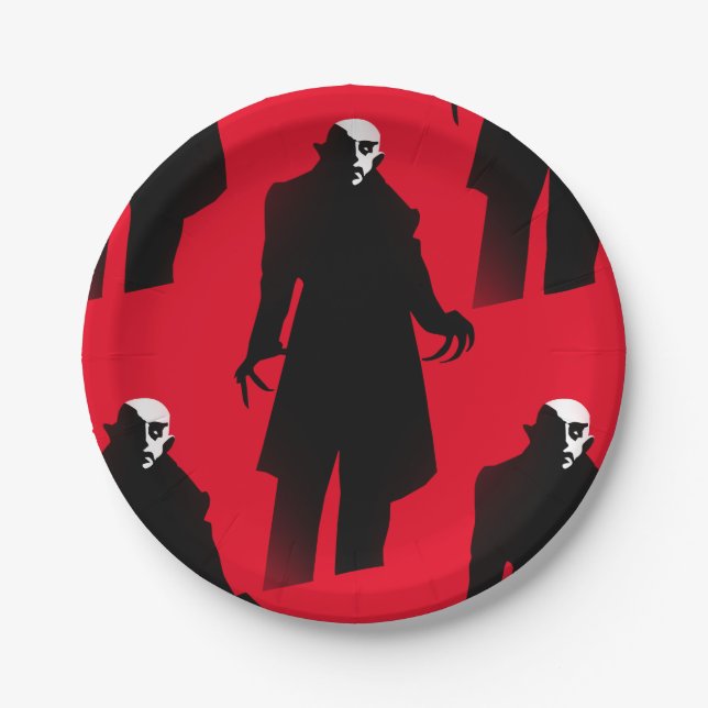 Halloween nosferatu Teller (Vorderseite)