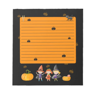 Halloween Note Pad Notizblock