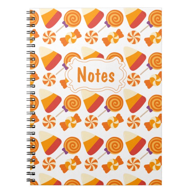 Halloween-Notebook Notizblock (Vorderseite)