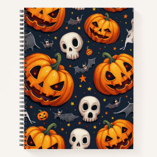 halloween Notebook Notizbuch