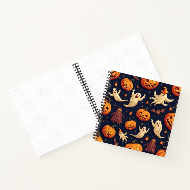 Halloween-Notebook Notizbuch (Innenseite)