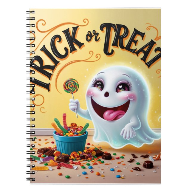 halloween notebooks notizblock (Vorderseite)