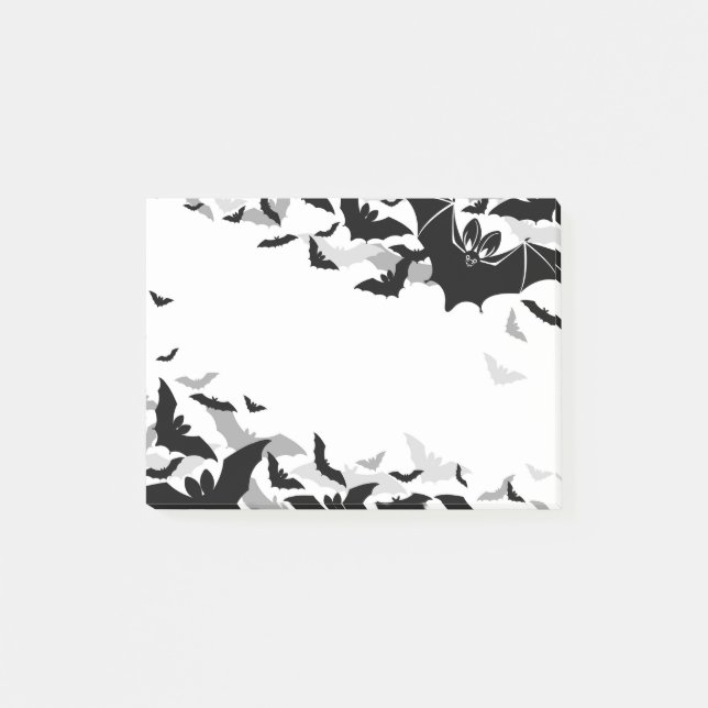 Halloween-Notes Post-it Klebezettel (Vorderseite)