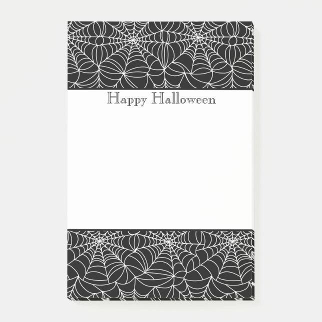 Halloween-Notes Post-it Klebezettel (Vorderseite)