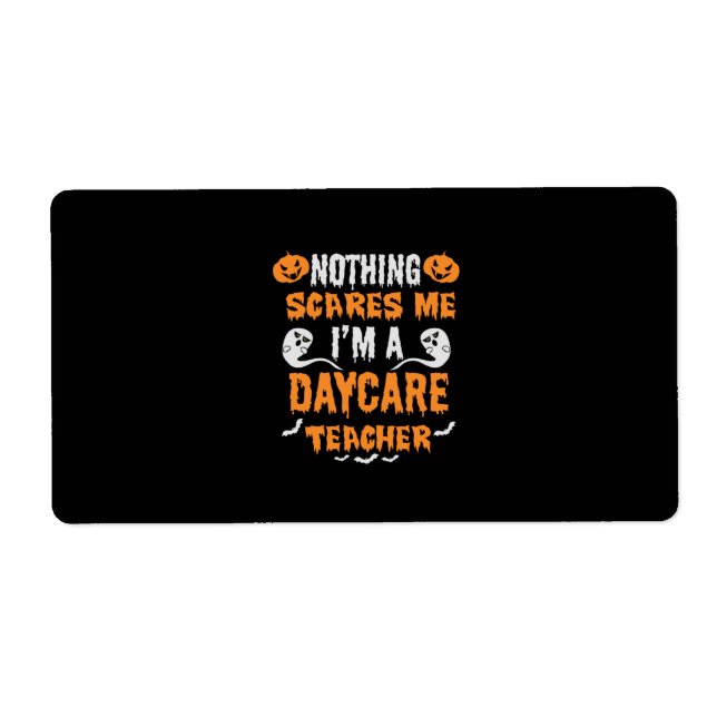 Halloween Nothing Scares Me Birthday (Vorne)