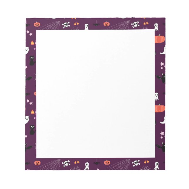Halloween Notizblock (Vorderseite)