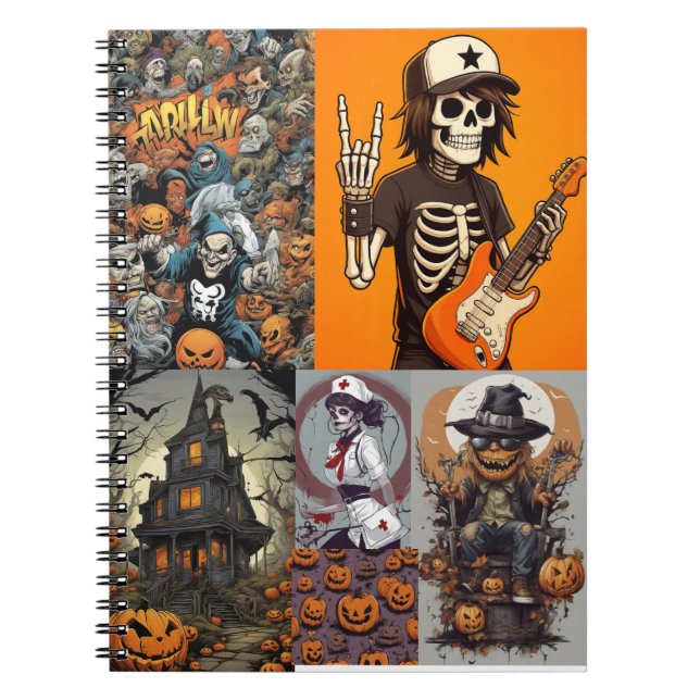 HALLOWEEN NOTIZBLOCK (Vorderseite)