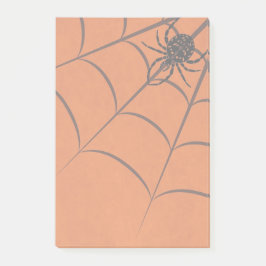 Halloween-Notizen von Cobweb und Black Spiole Post-it Klebezettel
