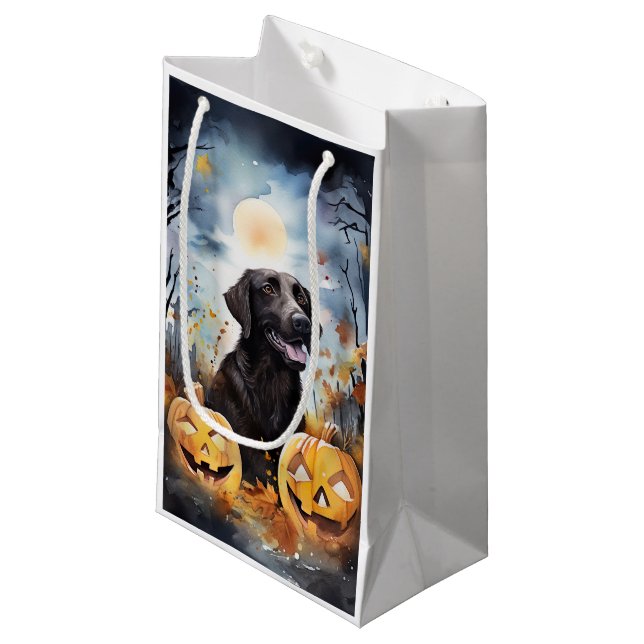 Halloween Nova Scotia mit Pumpkins Beängstigend Kleine Geschenktüte (Vorderseite Schrägansicht)