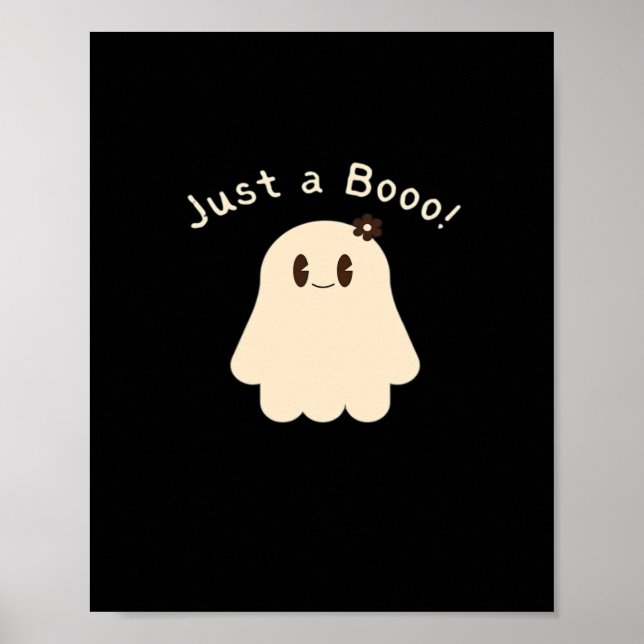 Halloween nur ein Boo - Niedlich Boo - Trick oder  Poster (Vorne)