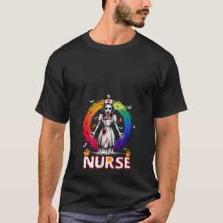 Halloween Nurse 2024 Nursing Funny RN Nurse T-Shirt