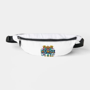 HALLOWEEN NURSE BAUCHTASCHE