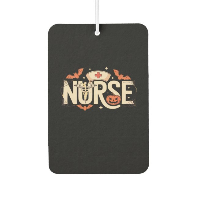Halloween nurse Classic T-Shirt Autolufterfrischer (Vorderseite)