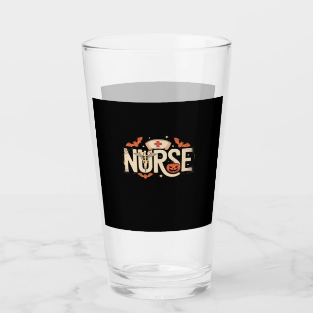 Halloween nurse Classic T-Shirt Glas (Vorderseite)