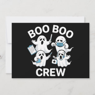 Halloween Nurse Gift Boo Boo Crew Nurse Einladung