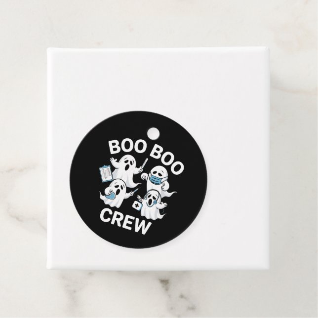 Halloween Nurse Gift Boo Boo Crew Nurse Geschenkanhänger (Beispiel)