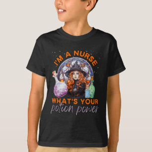 Halloween Nurse Ich bin eine Krankenschwester Was  T-Shirt