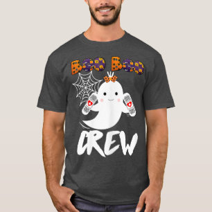 Halloween Nurse Practitioner Boo Crew, Nurse Hallo T-Shirt