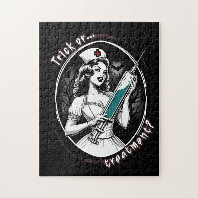 Halloween Nurse Puzzle (Vertikal)