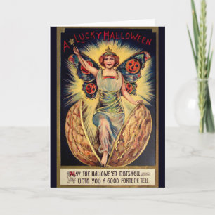 Halloween Nutshell Karte