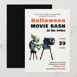Halloween Office Party Business Movie Bash Gremlin Einladung