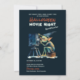Halloween Office Party Business Movie Gremlin Dark Einladung