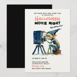 Halloween Office Party Business Movie Gremlin Einladung