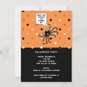Halloween Oktober Open House Einladung