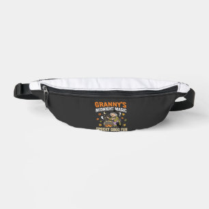 Halloween-Oma-Kessel-Magie Bauchtasche