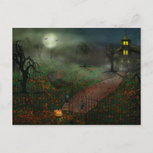Halloween - One Hallow Eve Postkarte