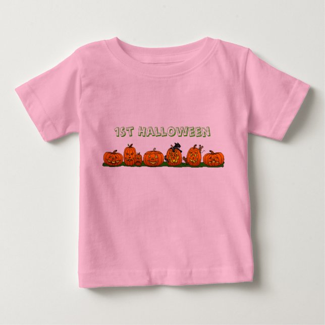Halloween Onsie Baby T-shirt (Vorderseite)