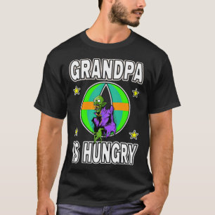 Halloween Opa hat hungrige Buddha-Schwulenrechte T-Shirt