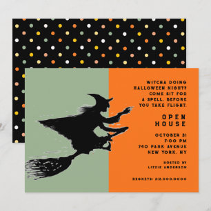 Halloween Open House Einladung