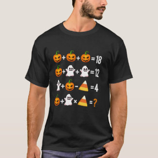 Halloween Operationsmathematik Halloween Teach T-Shirt