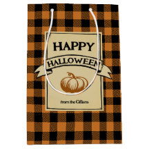 halloween orange Karo kariert