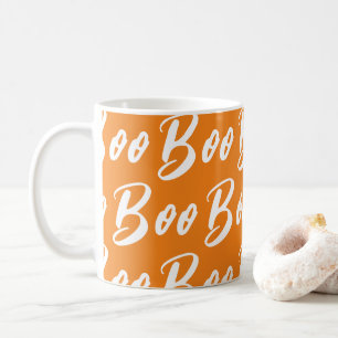 Halloween-Orange-Schriftzeichen Kaffeetasse
