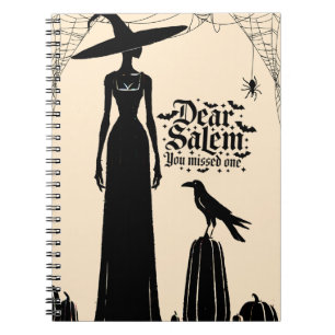 Halloween-Orange-SpiralNotebook Notizblock