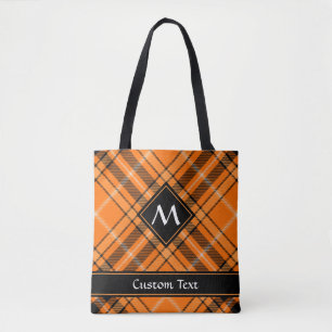Halloween Orange Tartan