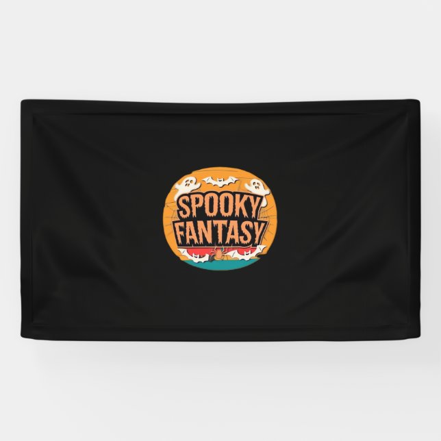 Halloween Orchestra Classic T - Shirt Banner (Horizontal)