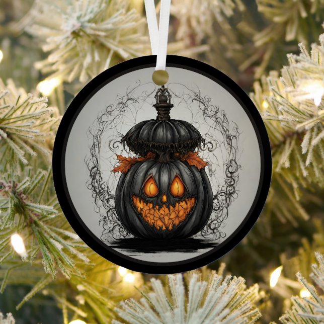 Halloween Ornament Aus Metall (InSitu)