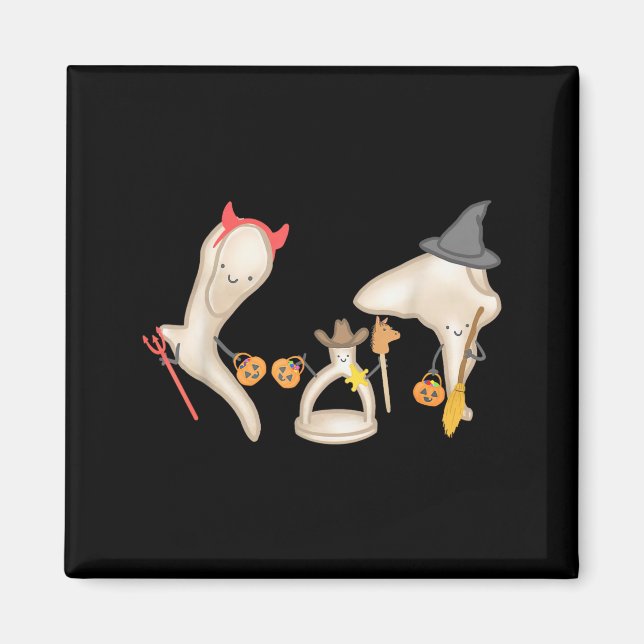 Halloween Ossicle Audiology Audiologist Student En Magnet (Vorne)