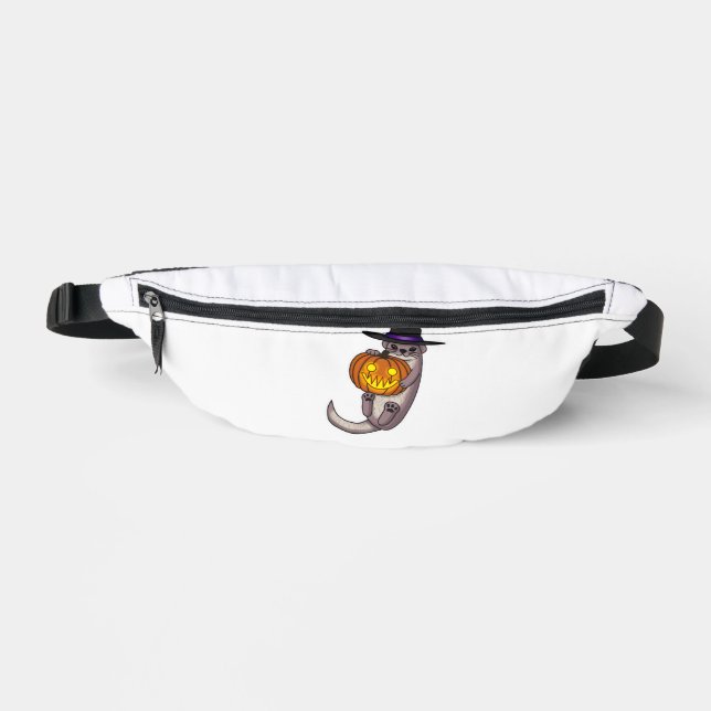Halloween Otter Bauchtasche (Vorderseite)