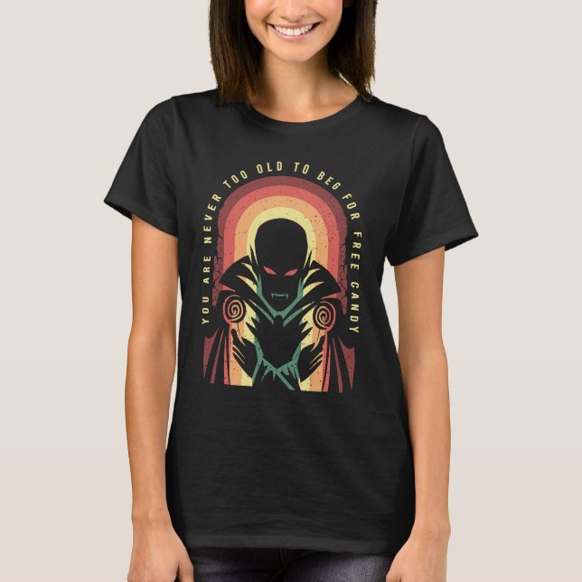 Halloween Outfit for a Vampire Lover T-Shirt (Vorderseite)