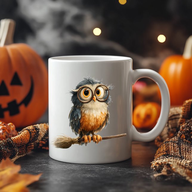 Halloween Owl Kaffeetasse (Von Creator hochgeladen)