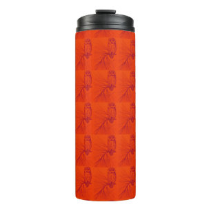 Halloween Owl Tumbler Thermosbecher