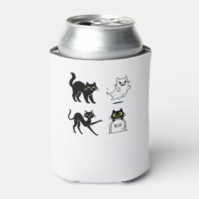 Halloween Pack Spooky und festes grafisches Bundle Dosenkühler (Kanne Vorderseite)