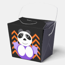 Halloween Panda Chinese Box