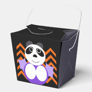 Halloween Panda Chinese Box Geschenkschachtel